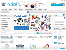 Tablet Screenshot of holla.pl